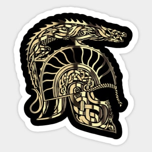 Dragon Armor Sticker